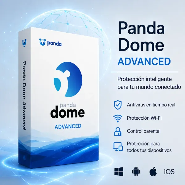 Panda Dome Advanced (3 dispositivos) — licencia original